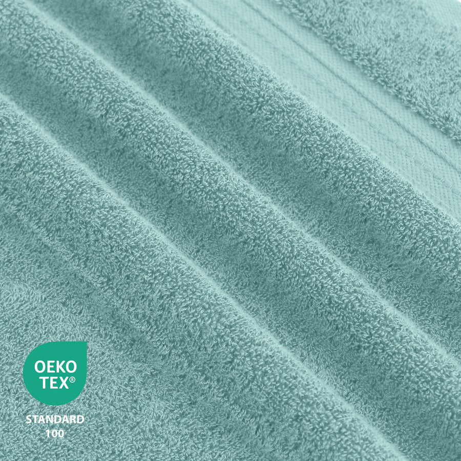 COTTON BATH TOWEL AQUA PURE - Image 3