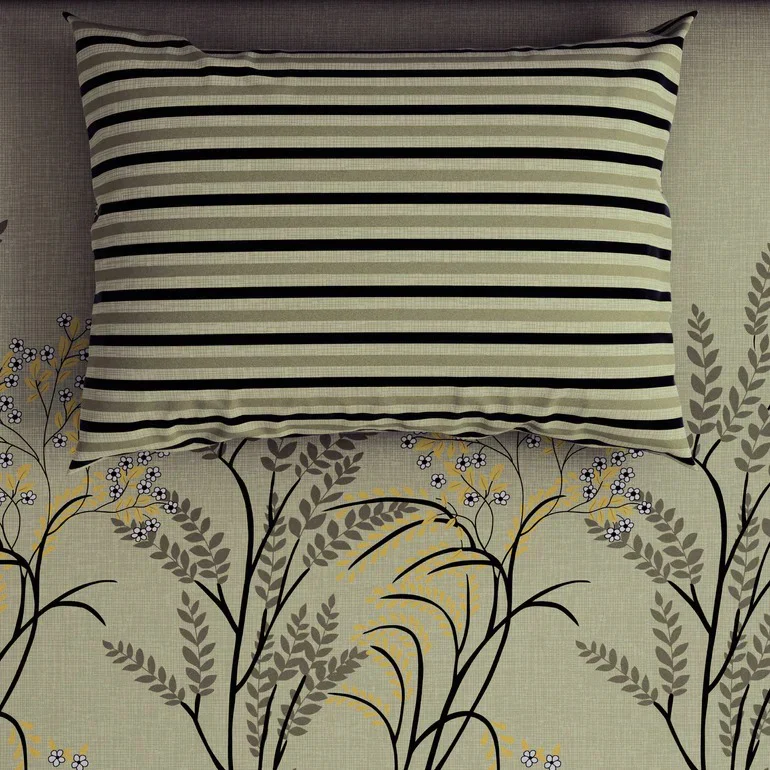PRINTED PURE COTTON BEDSHEET ASH-4080 - Image 3